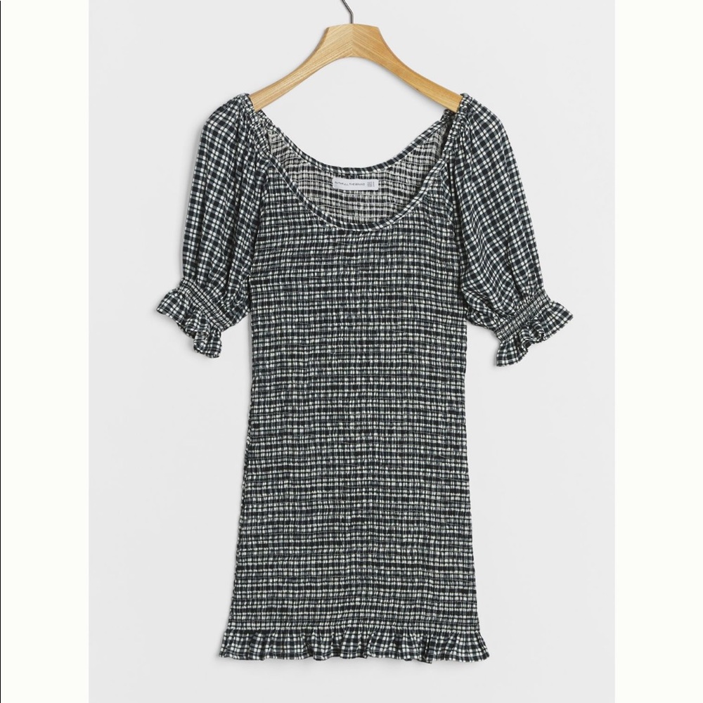 Faithful Milia Smocked Mini Dress